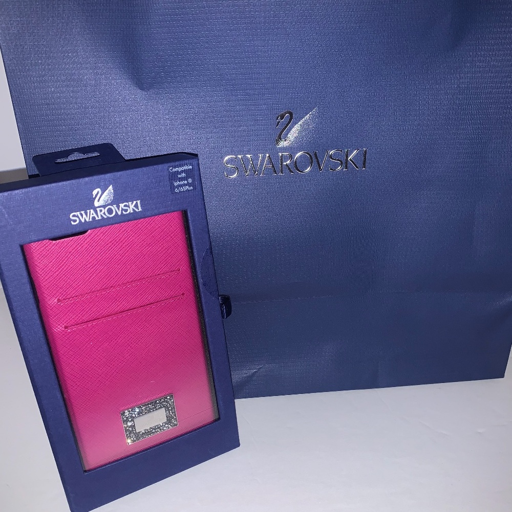 NWT SWAROVSKI HOT PINK IPHONE 6/6S PLUS CASE